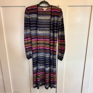 Billabong Multicolor Striped Cardigan